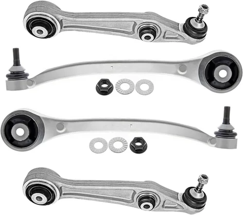Miniatura 73 de Detroit Axle - Brazos de control superiores traseros para Chrysler 300 Dodge Challenger Charger Magnum, reemplazo del conjunto de brazos de control
