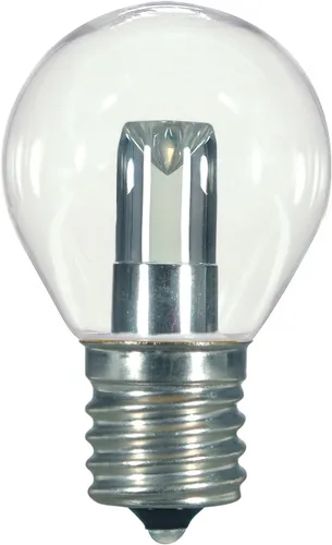 Miniatura 12 de Satco S9176 LED T6 Frost 2700K Bombilla base de candelabro, 0.8W