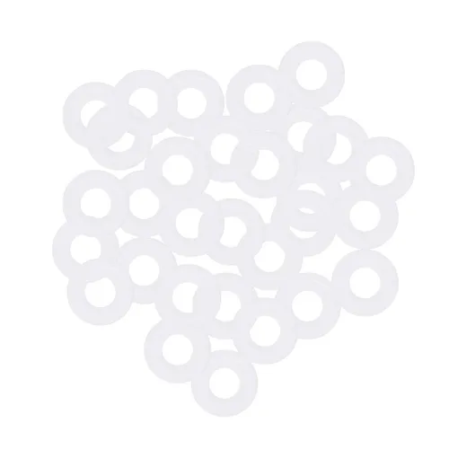 uxcell Juntas tóricas de silicona, 5.5mm DE 2.5mm ID 1.5mm de ancho VMQ Junta de estanqueidad para válvulas de compresor y reparación de tuberías,