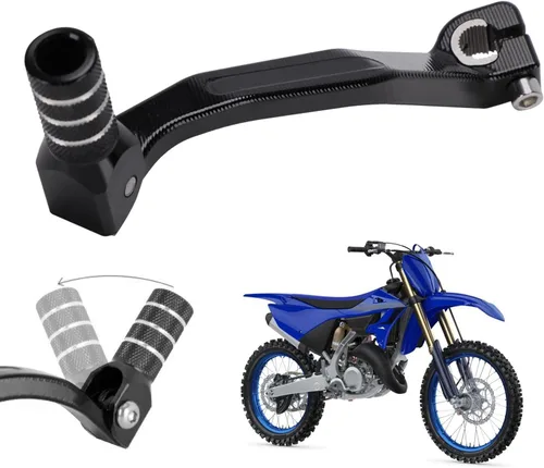 AnXin - Palanca de cambios CNC plegable para motocicleta YZ125 YZ250 05-23 YZ125X 17-23 YZ250X 16-23 YZ125G YZ250G 16 TTR 230 05-09 Hawk 250