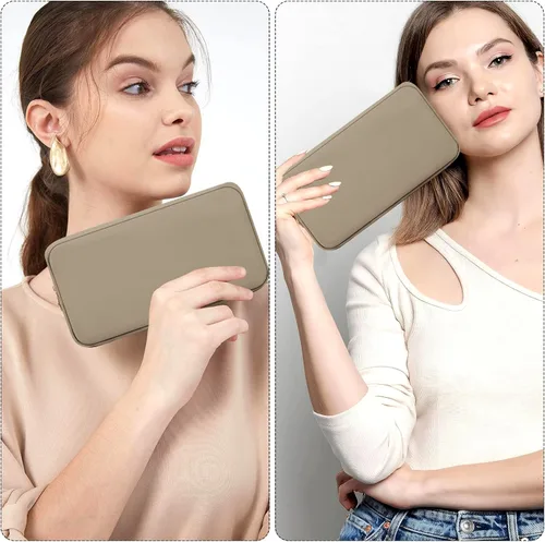 Miniatura 6 de XSUIOY Bolsa de maquillaje de viaje para bolso, bonita bolsa de maquillaje preparada para cosméticos, bolsa organizadora para mujeres, bolsa