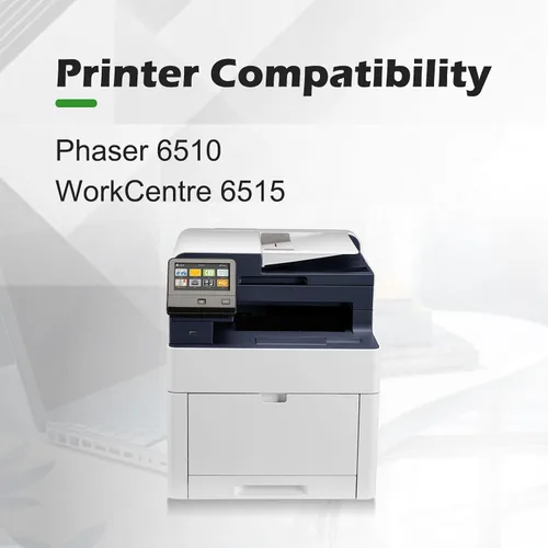 Miniatura 2 de Remanufactured Workcentre 6515 Toner Phaser 6510 Toner Replacement for Xerox Workcentre 6515 Toner Phaser 6510 Toner Cartridge Compatible with Xerox
