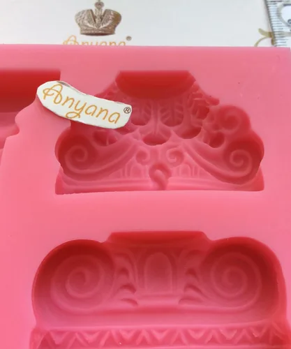 Miniatura 7 de Columna romana 3D de mármol griego molde de pilar pastel de pasta de goma de fondant molde para pasta de azúcar, pasta de goma, magdalena