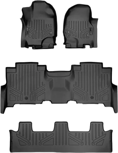 Miniatura 18 de MAXLINER Alfombrillas de segunda fila para Ford Expedition 2007-2010