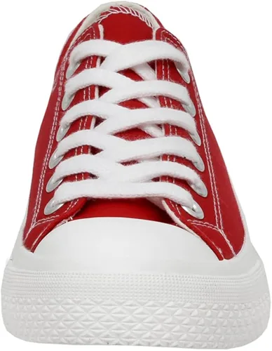 Miniatura 2 de CUSHIONAIRE Tenis de lona Vina Low Top para mujer + espuma viscoelástica, Blanco, 1