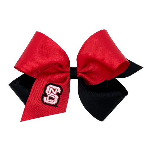 Miniatura 42 de Divine Creations - Lazo para el pelo de dos tonos para niñas con temática universitaria para el día del juego, por Wee Ones en un clip WeeStay
