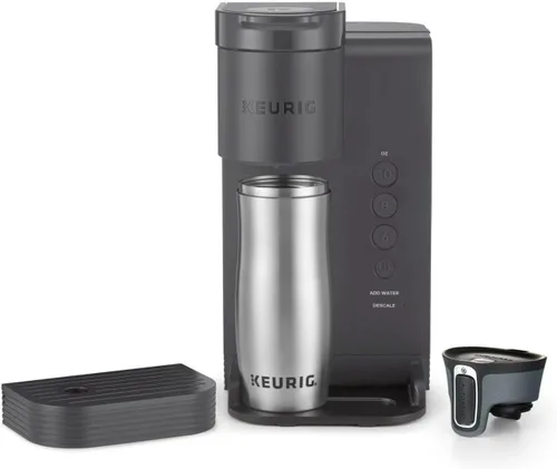 Miniatura 8 de Keurig K-Express Essentials - Cafetera K-Cup de una sola porción gris mate