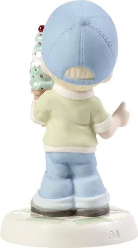 Miniatura 2 de Precious Moments 193017 Grandma You're The Sweetest Boy con cono de helado - Figura de porcelana