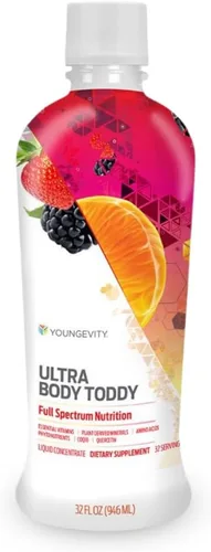 Youngevity Ultra Body Toddy - Suplemento mineral multivitamínico de más de 100 nutrientes para hombres y mujeres, absorción mejorada,