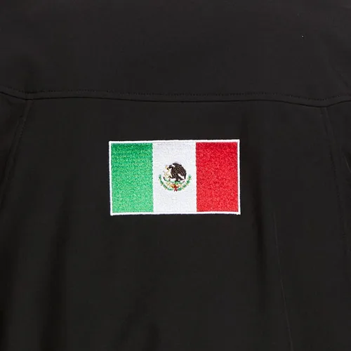 Miniatura 6 de Ariat Chaqueta Classic Team Softshell Mexico para hombre color negro