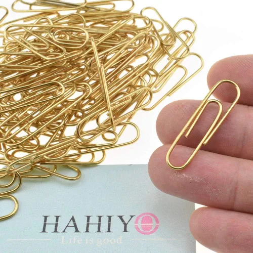 Miniatura 22 de HAHIYO Clips de papel grandes de 1.1 pulgadas (1.102 in) de longitud, clips negros con revestimiento de vinilo para evitar arañazos y desgarros