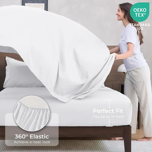 Miniatura 5 de HEVUMYI - Juego de edredón de tamaño Queen de 7 piezas, para todas las estaciones, ropa de cama ultrasuave con edredón, sábana encimera, sábana