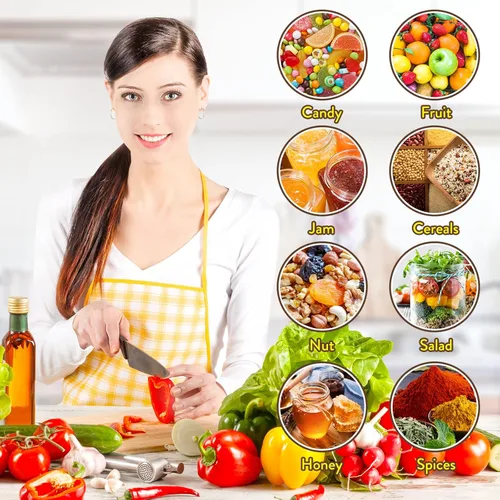 Miniatura 6 de Sellador al vacío para tarros Mason Tarros, sellador de tarros y manguera de accesorios para Foodsaver, kit de fijación al vacío de almacenamiento