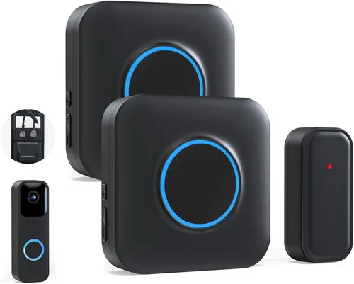 Miniatura 10 de BITIWEND Timbre inalámbrico para Blink - Compatible con timbre de video Blink y timbre de video Blink (2.ª generación) con transmisor con cable