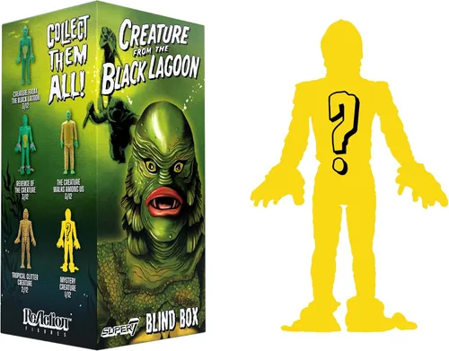 Miniatura 7 de Super7 Universal Monsters Blind Box Wave 03 - Caja ciega plana - Juego de 12 figuras de acción