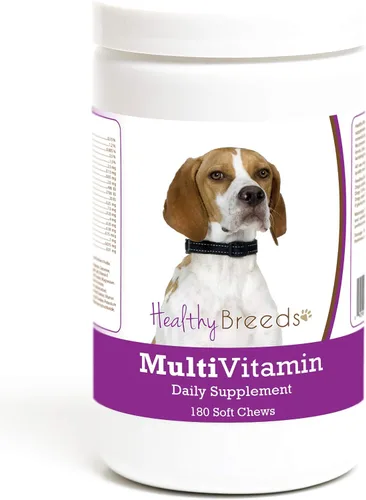 Miniatura 69 de Healthy Breeds Bulldog francés multivitamínico suave masticable para perros 180