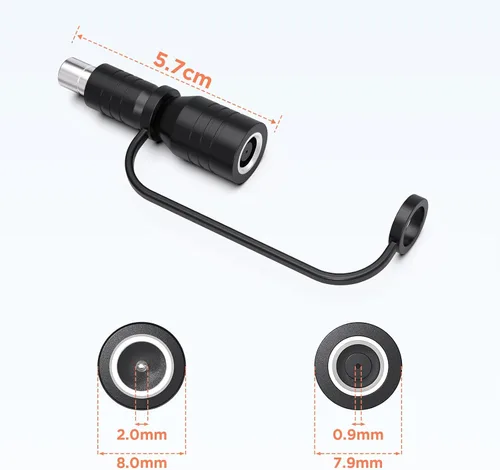 Miniatura 2 de ZOUPW Adaptador DC7909 a DC8020, conector eléctrico apto para panel solar portátil de 100 W/200 W, compatible con Jackery Explorer 1000 Pro/1000