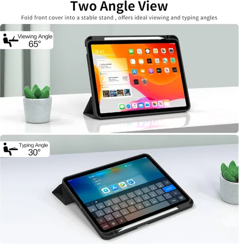 Miniatura 4 de kenke - Funda para iPad Air de 11 pulgadas M3/M2 (2025/2024), iPad Air de 5ª/4ª generación (2022/2020) de 10.9 pulgadas, funda delgada con soporte