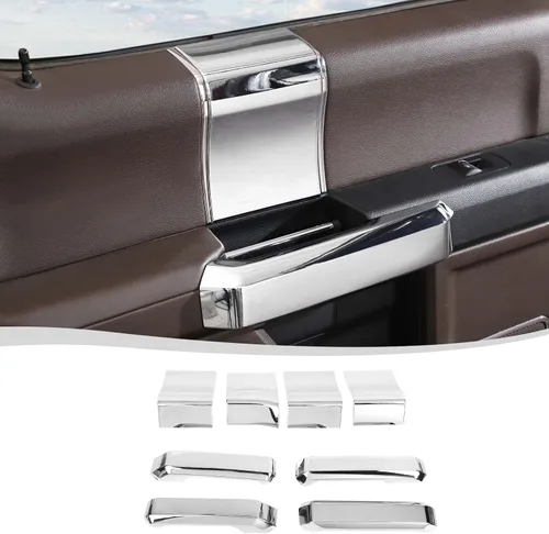Miniatura 14 de Voodonala para F-150 2015-2020 Cubiertas de manija interior para puerta de Ford F150 2015-2020 Compatible con Ford F150 F250 F350
