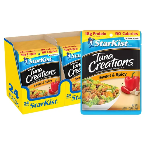 StarKist Tuna Creations Ginger Sesame - Sabor de jengibre y sésamo para atún
