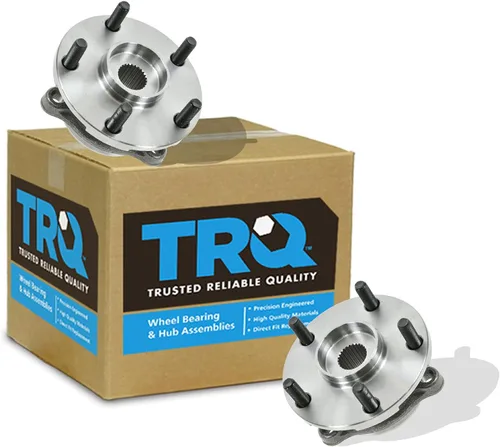 Miniatura 52 de TRQ Juego de buje y rodamiento trasero de 2 piezas compatible con Audi TT 2000-2006 TT Quattro, Volkswagen Beetle 1998-2010, Golf 1998-2005, Jetta