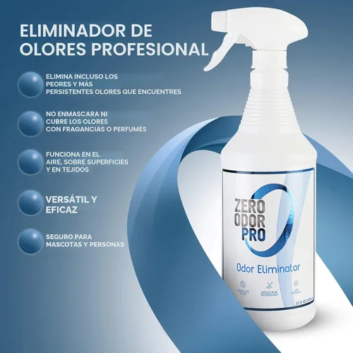 Miniatura 5 de Zero Odor Pro - Eliminador de Fuerza Comercial Neutralizador de Olores, Desodorizante de Habitación Eliminador de Olores Mohosos - Spray Disparador