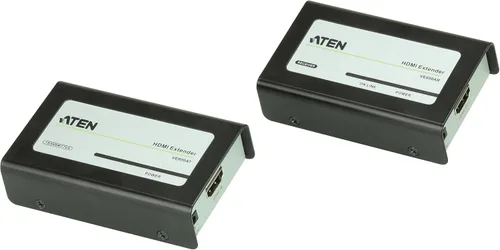 Aten VE800A-AT-G Vancryst - Extensor HDMI Cat.5e/6" 196.9 ft Negro