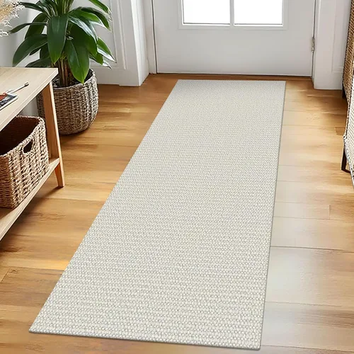 Miniatura 9 de EARTHALL Alfombra pequeña de 2 x 3 pies, lavable para entrada, antideslizante, trenzada, alfombra para puerta interior y exterior, alfombra tejida