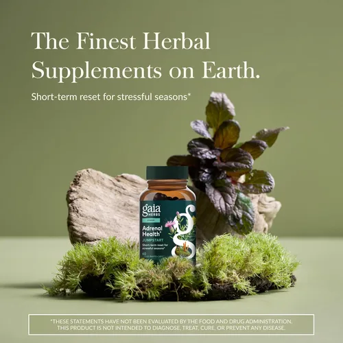 Miniatura 2 de Gaia Herbs Jump Start - Ayuda a mantener niveles saludables de energía y estrés - con Cordyceps, Schisandra, Rhodiola y Regaliz - 60 fito-cápsulas