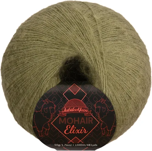 Miniatura 20 de JubileeYarn Mohair Elixir Yarn - 50g/Skein Baby Wool Blend - Cosmopolitan - 1 Skein