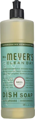 Miniatura 8 de Mrs. Meyer's - Detergente líquido para platos, aroma a pinos de Iowa, fórmula biodegradable, edición limitada, paquete de 3 unidades, 16 fl oz
