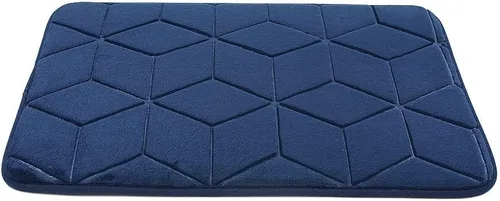 Miniatura 4 de Alfombra antideslizante de Baño con Relieve De Adoquines, Alfombra Antideslizante De Vellón Coral Para Bañera, Suelo De Ducha, Felpudo, Almohadilla