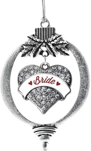 Miniatura 204 de Inspired Silver - Adorno con dije de hermana gemela - Adornos navideños de plata con circonitas cúbicas
