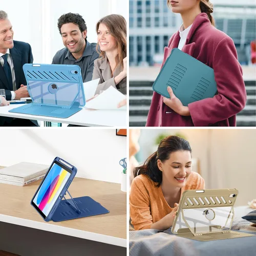 Miniatura 9 de MoKo Funda para iPad (A16) 11ª Generación de 11 pulgadas 2025/iPad 10ª Generación de 10.9 pulgadas 2022 con Soporte para Lápiz