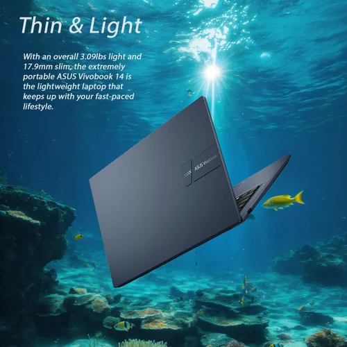 Miniatura 5 de ASUS VivoBook Laptop 2026 Edition Procesador Intel de 13ª generación de 6 núcleos de hasta 4.5 GHz (Supera al i7-1195G7) 8 GB de RAM SSD PCIe