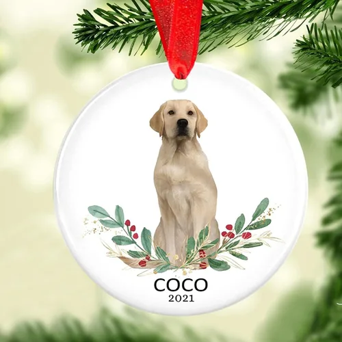 Miniatura 23 de Adorno de Navidad para mascotas, adorno de Beagle, regalos para amantes de mascotas, regalo conmemorativo para mascotas, recuerdo de Beagles