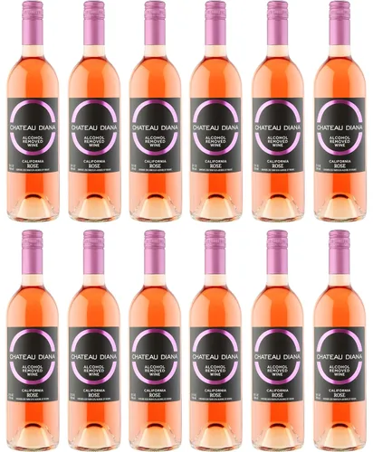 Miniatura 5 de Chateau Diana Zero - Alcohol Removed California Rose Wine (1x 750 ml.)