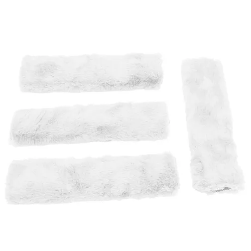Miniatura 8 de Paquete de 4 fundas de cinturón de seguridad para niños, funda de cojín para cinturón de seguridad, almohadillas para correa de hombro para asiento