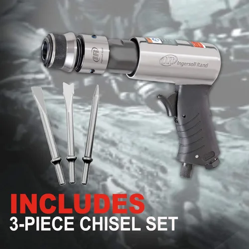 Miniatura 7 de Astro - Juego de cinceles de martillo neumático con remachador neumático + martillo neumático Ingersoll Rand