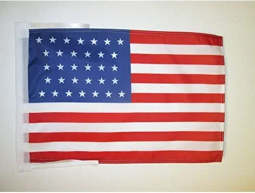 Miniatura 135 de Bandera de México AZ FLAG, 45.7 x 30.5 cm, con cordones - Pequeñas banderas mexicanas de 30 x 45 cm - Bandera de 45.7 x 30.5 cm