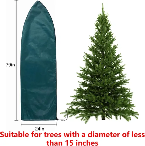 Miniatura 2 de EBaokuup Zip A - Cubiertas para plantas de árbol, protección contra la congelación, 79 pulgadas de alto x 24 pulgadas de ancho, mantas de escarcha