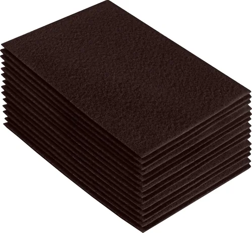 Miniatura 140 de FabricLA Hojas de fieltro acrílico para manualidades, cuadrados de fieltro precortados suaves de 4 x 4 pulgadas (3.9 in x 3.9 in), utiliza hojas