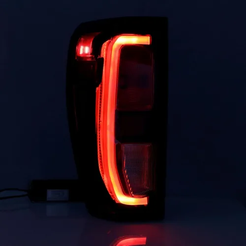 Miniatura 4 de Lochnchn Conjunto de luz trasera compatible con GMC Sierra 1500 2500HD 3500HD 2019-2025 Luz trasera del lado del conductor, luz trasera de repuesto