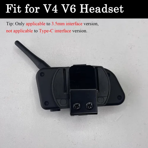 Miniatura 3 de MIMIRACLE Clip de cinturón para FBIM V6 V4 (versión de 0.138 in), accesorio de auriculares de árbitro, clips de casco de motocicleta, soporte