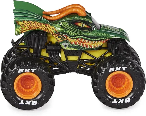 Miniatura 2 de Monster Jam 2022 Spin Master 1:64 Camión fundido a troquel con accesorio adicional: Legacy Trucks Dragon