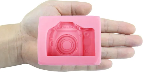 Miniatura 3 de Funshowcase Molde de silicona para pastel de cámara grande 3D