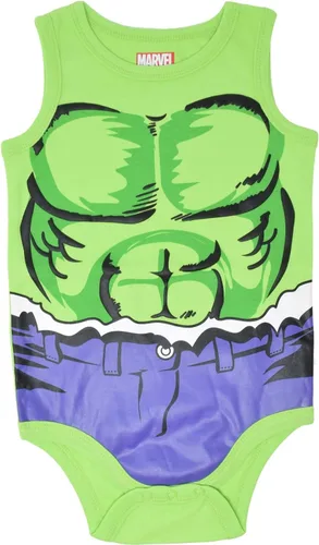 Miniatura 5 de Marvel Vengadores Capitán América Iron Man Hulk Baby 5 Pack Body