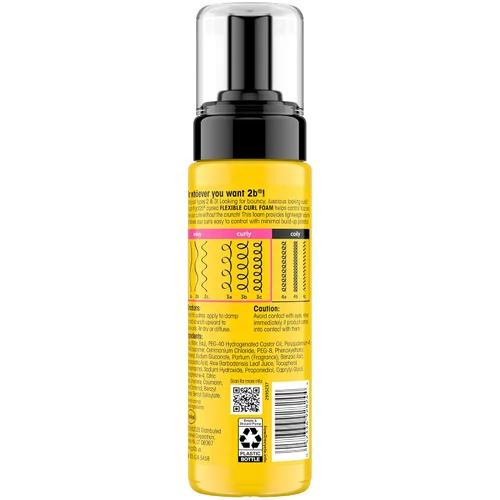 Miniatura 6 de Got2B Espuma Rizadora Flexible, 6.7 onzas líquidas, mousse para el cabello para control del encrespamiento y protección térmica, sujeción ligera