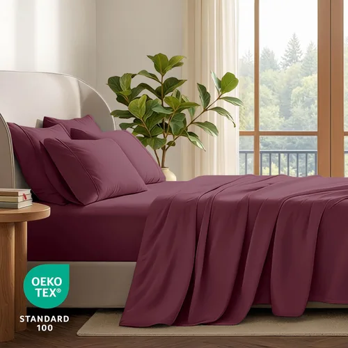 Miniatura 135 de Bare Home Hotel Luxury - Juego de sábanas tamaño individual, extra suave, 4 piezas, bolsillos profundos, ajuste fácil, refrescante y transpirable