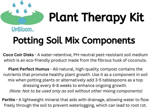 Miniatura 8 de UpBloom - Kit de terapia de plantas para macetas de interior, trasplante y cuidado general de plantas domésticas